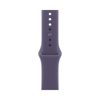Apple Watch Series 11, 42 mm, Gold Titanium GPS+Cellular, Purple Fog Sport Band M/L